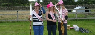Fair maidens Hen party Archery Lake District